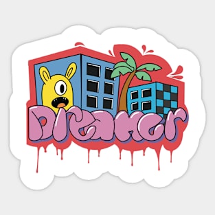 Dreamer T-shirt Sticker